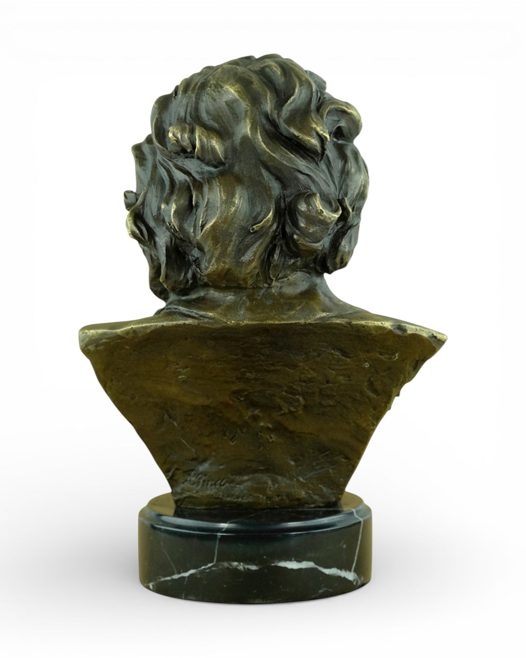 Busto de bronce de Ludwig von Beethoven