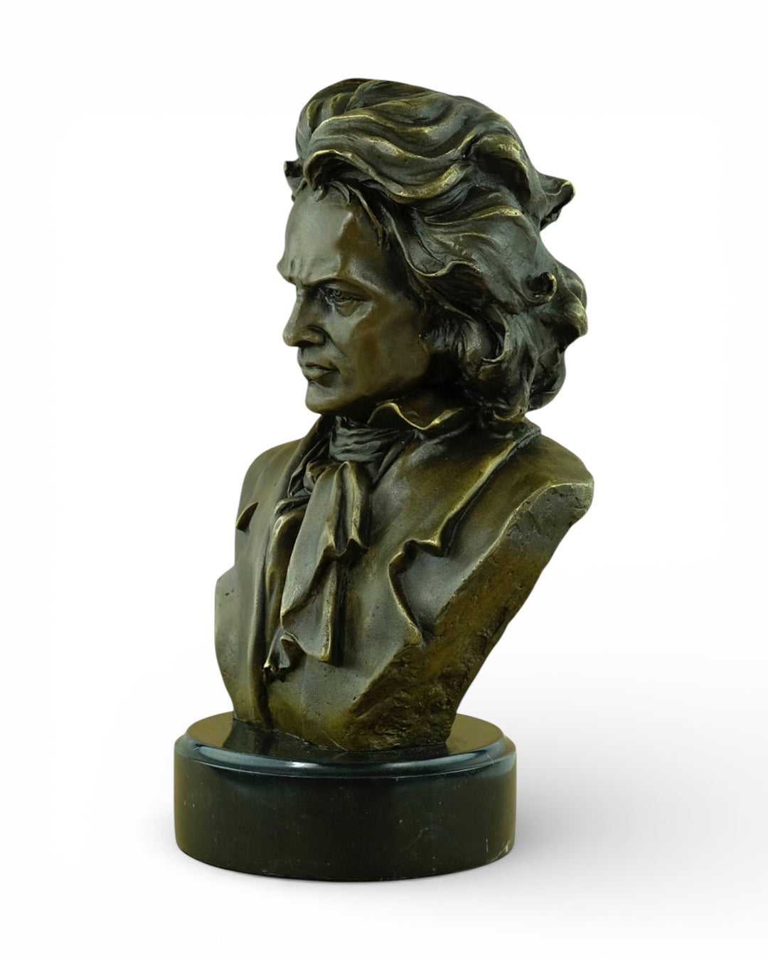Busto de bronce de Ludwig von Beethoven