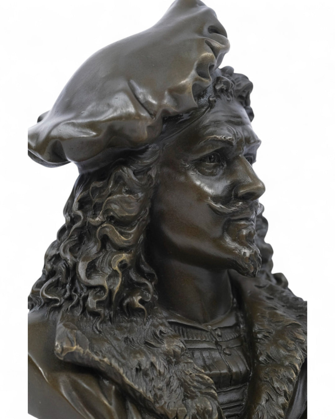 Bronze bust of Rembrandt van Rijn