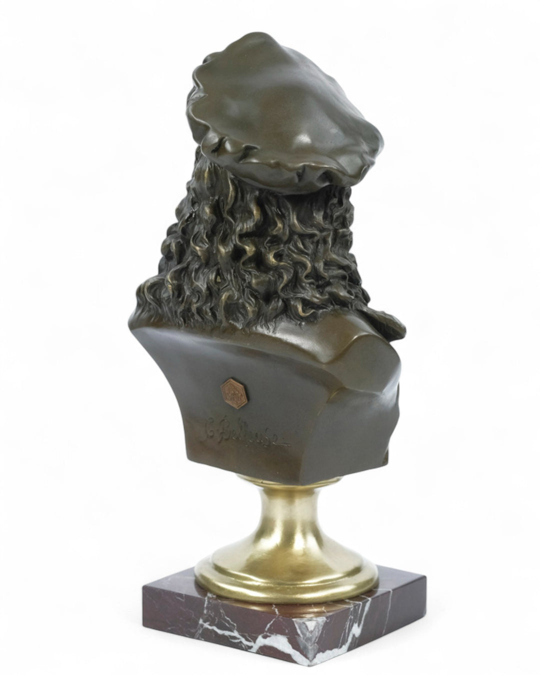 Bronze bust of Rembrandt van Rijn