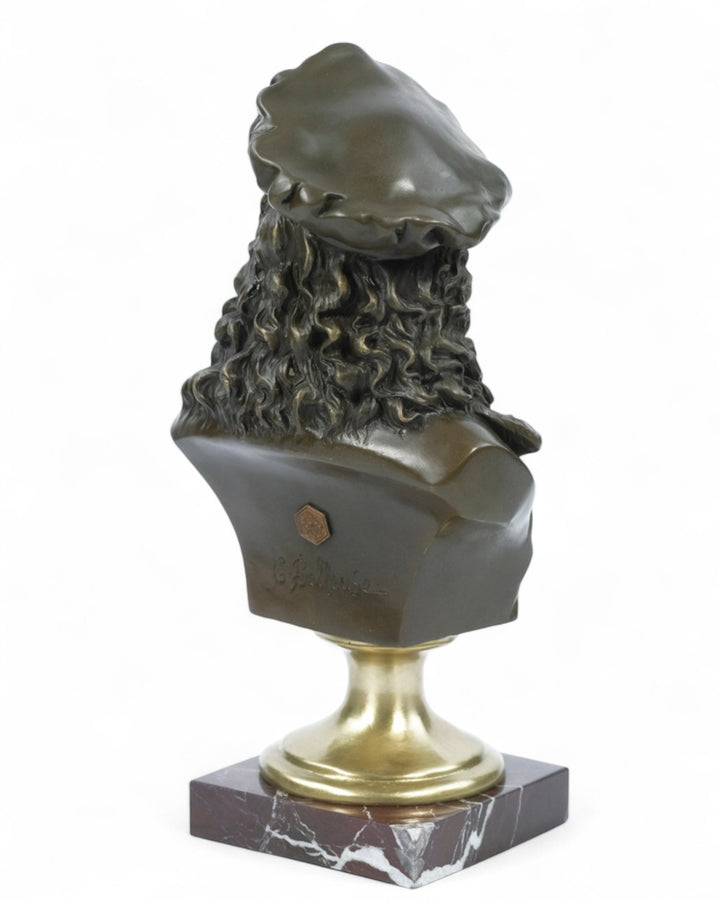 Bronze bust of Rembrandt van Rijn