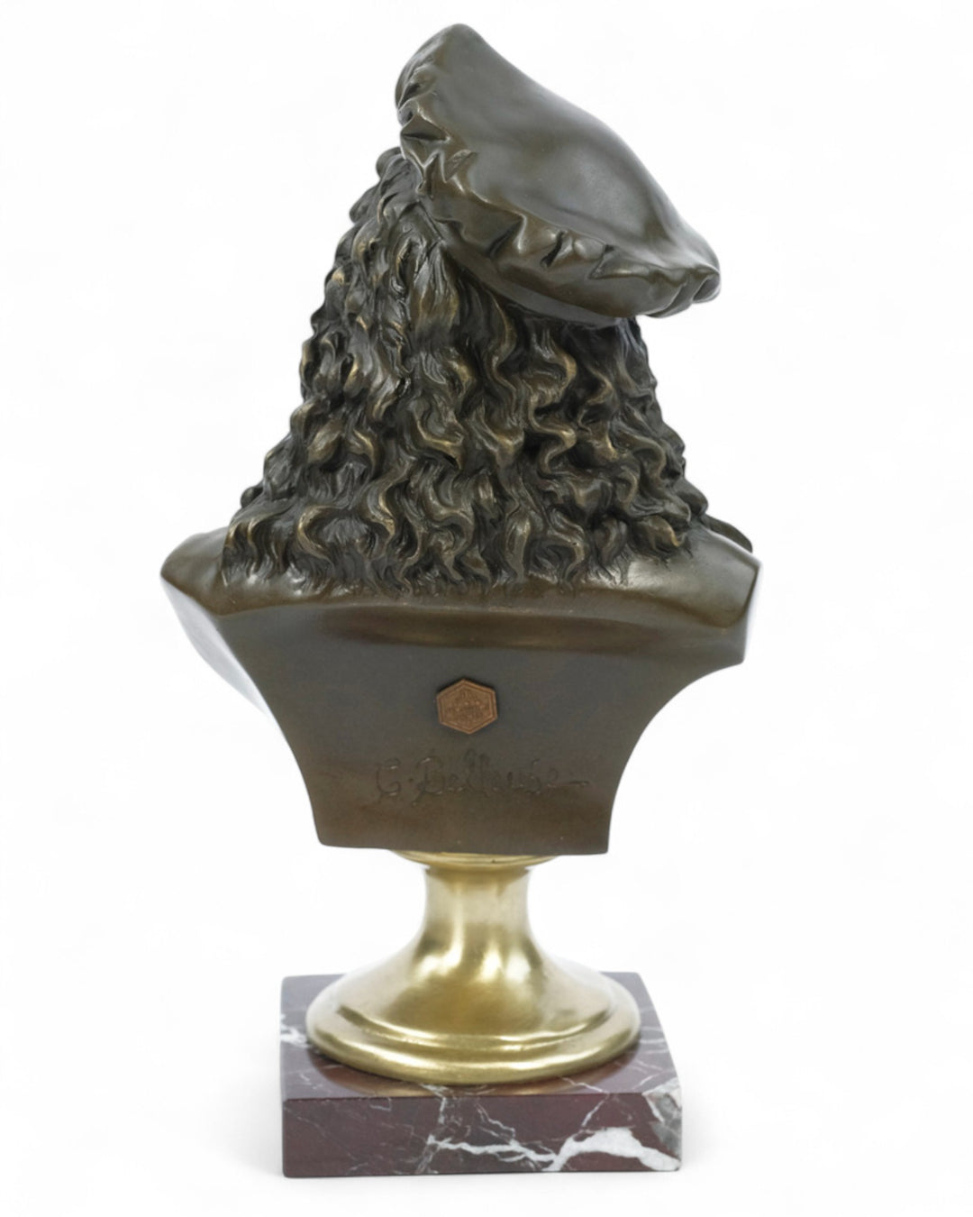Bronze bust of Rembrandt van Rijn