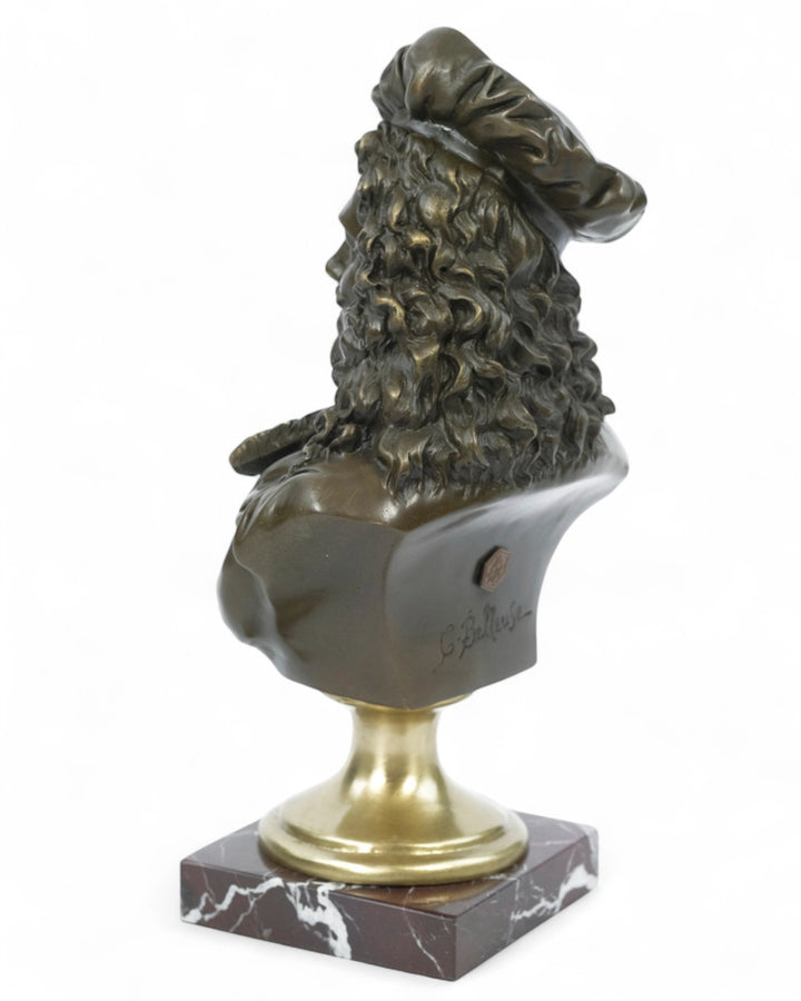 Bronze bust of Rembrandt van Rijn