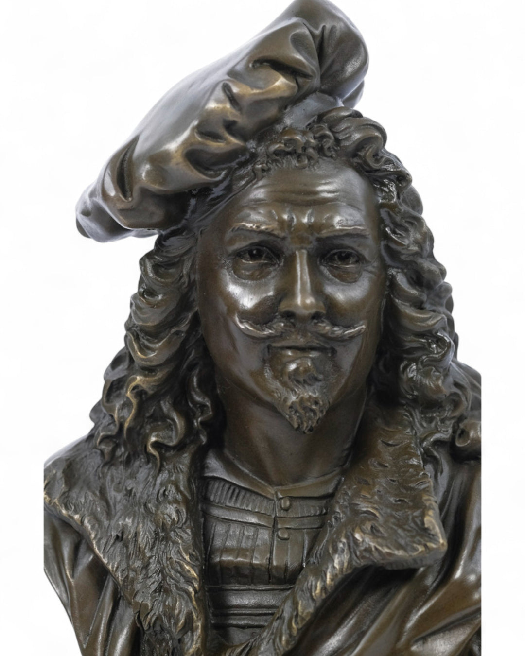 Bronze bust of Rembrandt van Rijn