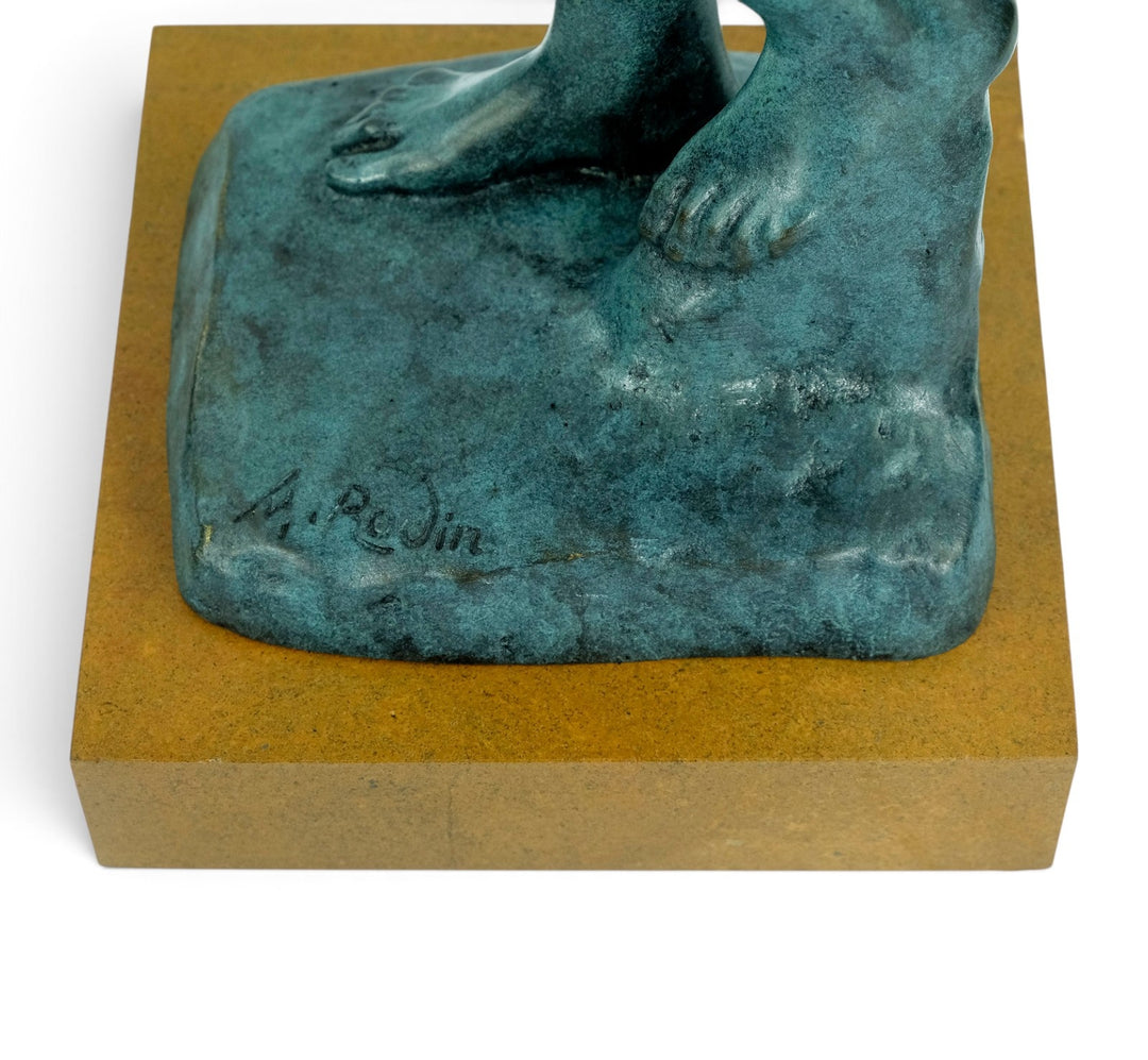 Escultura de bronce de Eva según Rodin