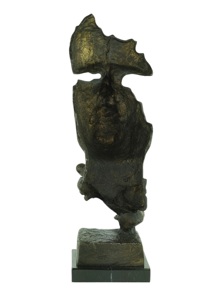 Scultura in bronzo di Il Silenzioso dopo Salvador Dalì