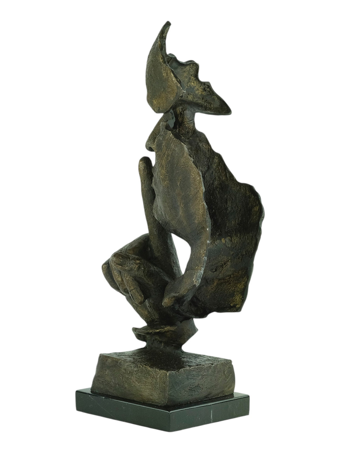 Scultura in bronzo di Il Silenzioso dopo Salvador Dalì