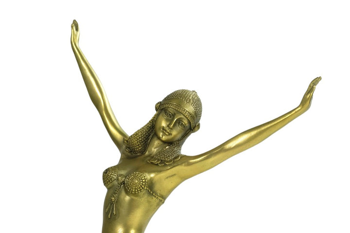 Bronze sculpture of a dancer named 'Palmyra'