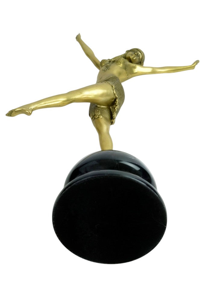 Bronze sculpture of a dancer named 'Palmyra'