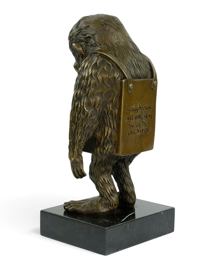 Bronze Sculpture of Laugh Now after Banksy