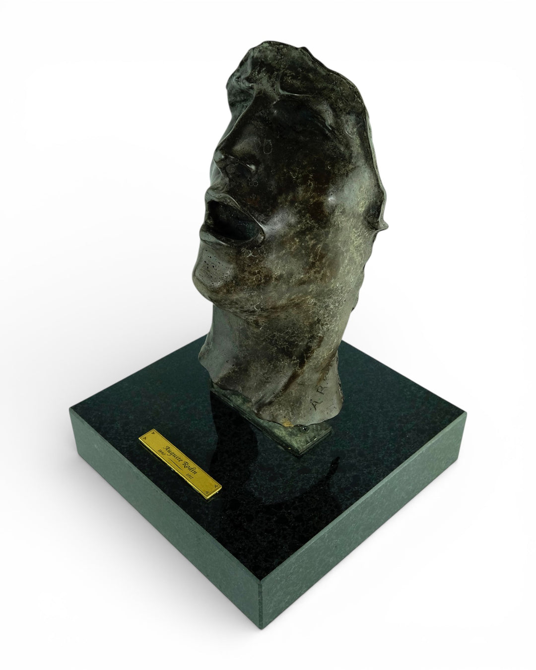Bronzen beeld 'Mask of Sorrow' - naar Rodin