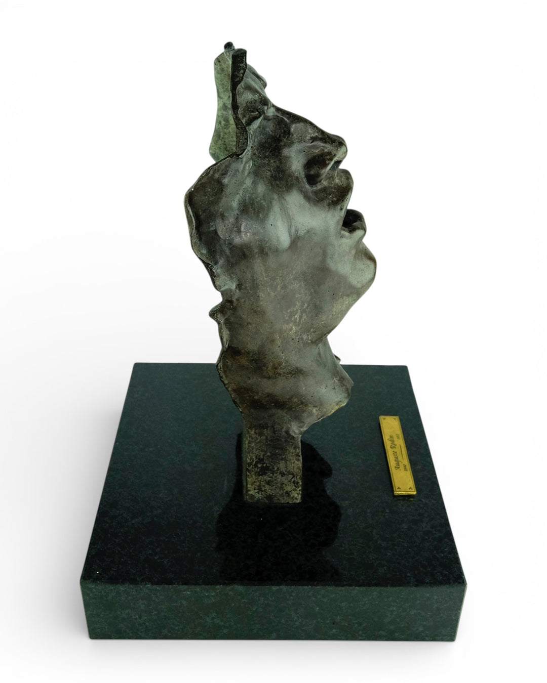 Bronzen beeld 'Mask of Sorrow' - naar Rodin