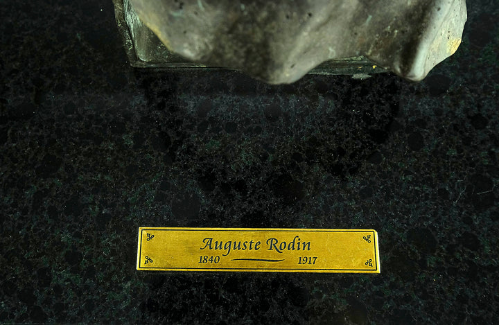Bronzen beeld 'Mask of Sorrow' - naar Rodin