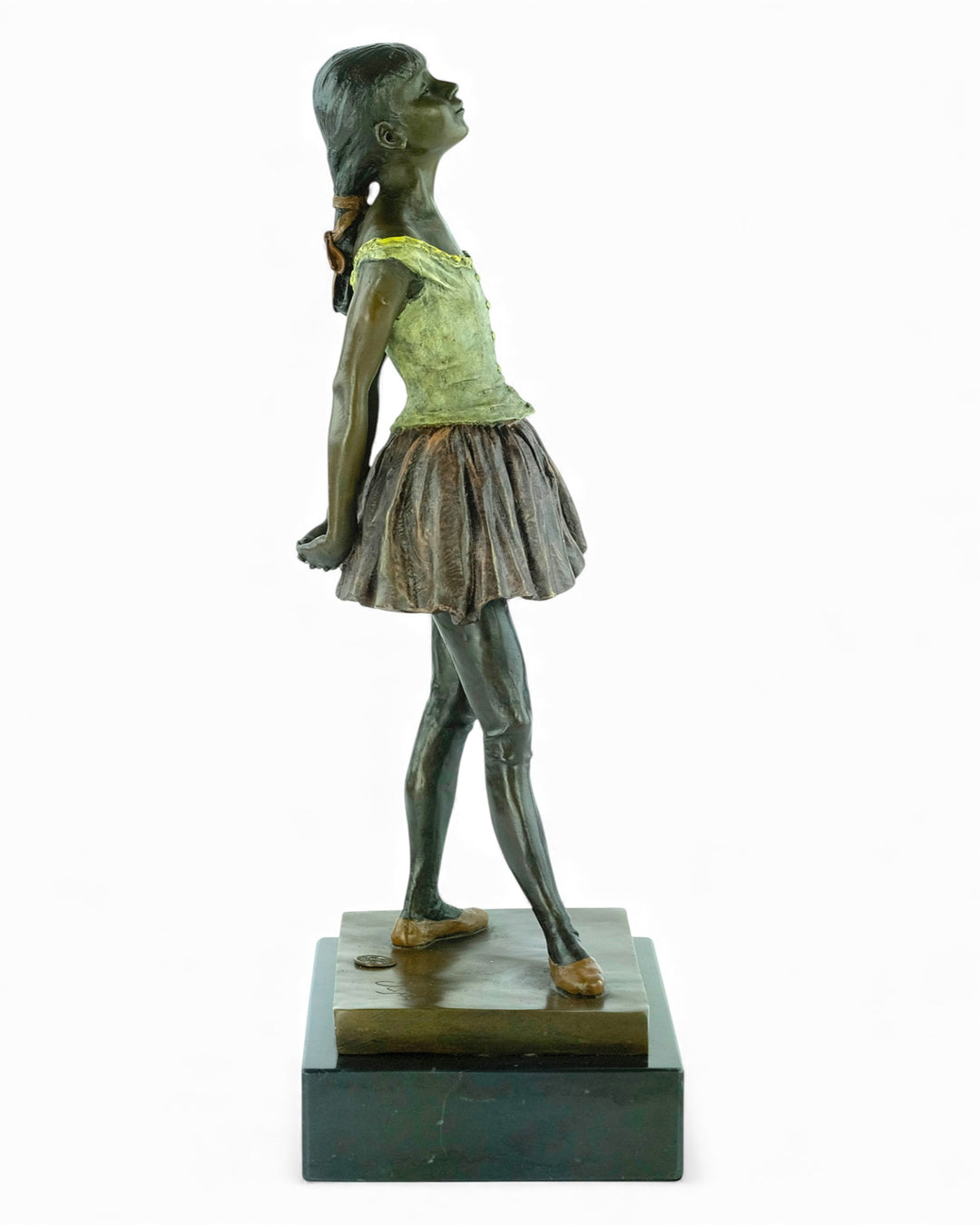 Bronzeskulptur der „Kleinen Tänzerin von vierzehn Jahren“ nach Degas