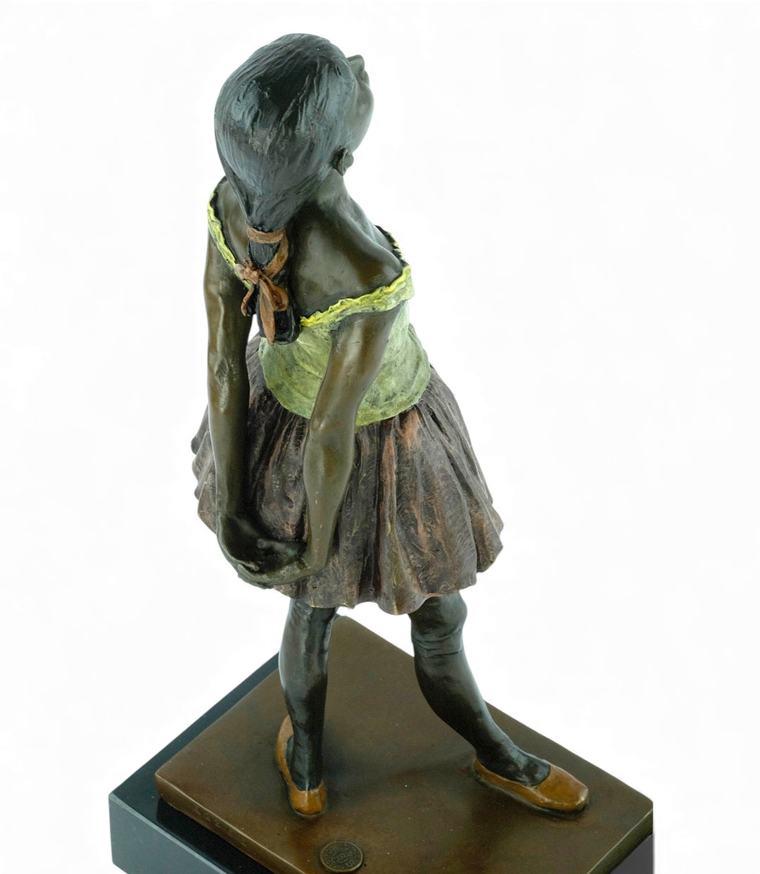 Bronzeskulptur der „Kleinen Tänzerin von vierzehn Jahren“ nach Degas