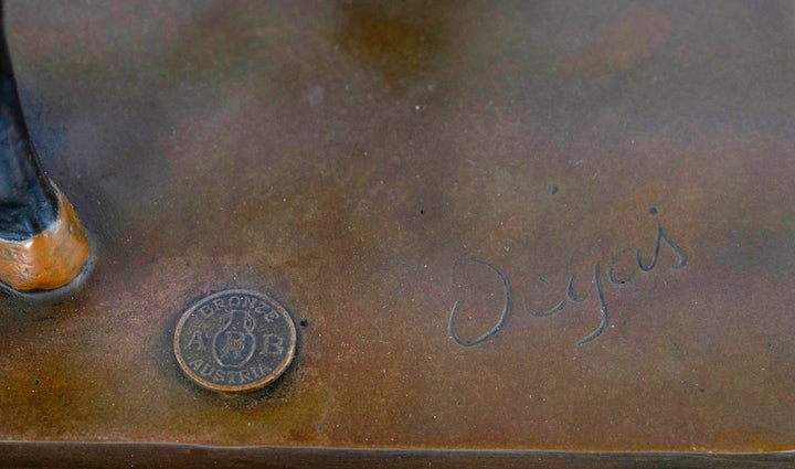 Bronzeskulptur der „Kleinen Tänzerin von vierzehn Jahren“ nach Degas