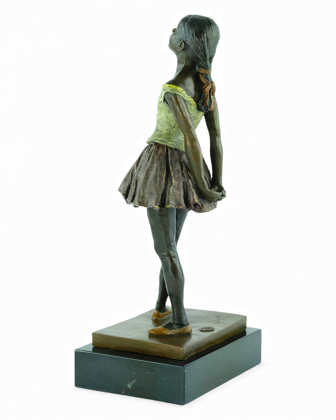 Bronzeskulptur der „Kleinen Tänzerin von vierzehn Jahren“ nach Degas