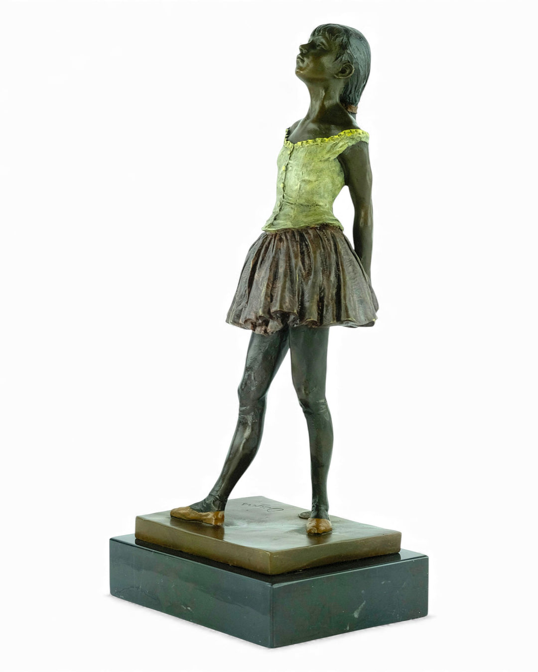 Bronzeskulptur der „Kleinen Tänzerin von vierzehn Jahren“ nach Degas