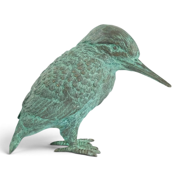Bronze Sculpture of a Kingfisher