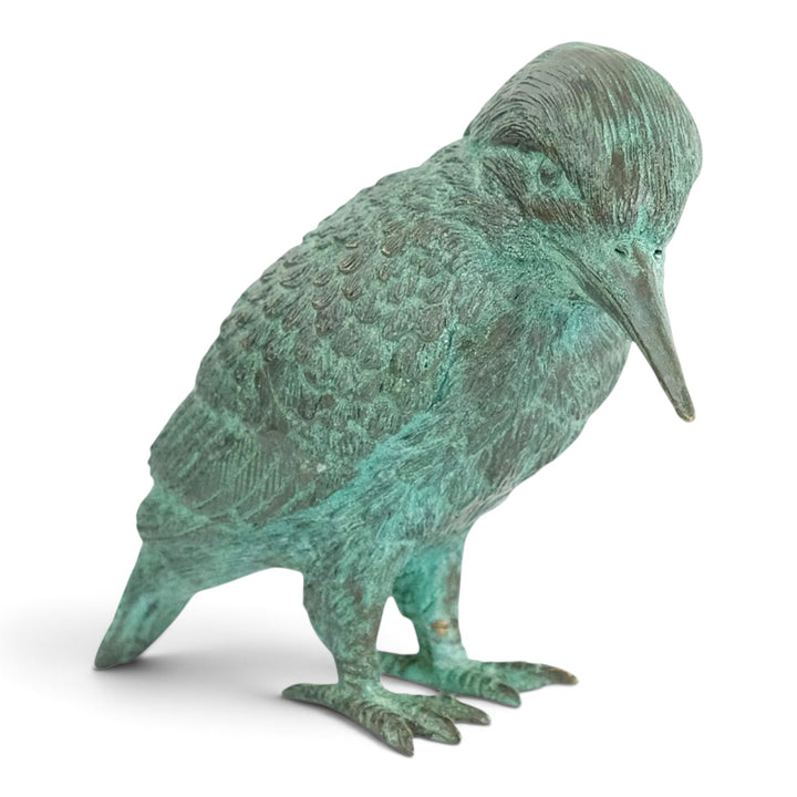 Bronze Sculpture of a Kingfisher