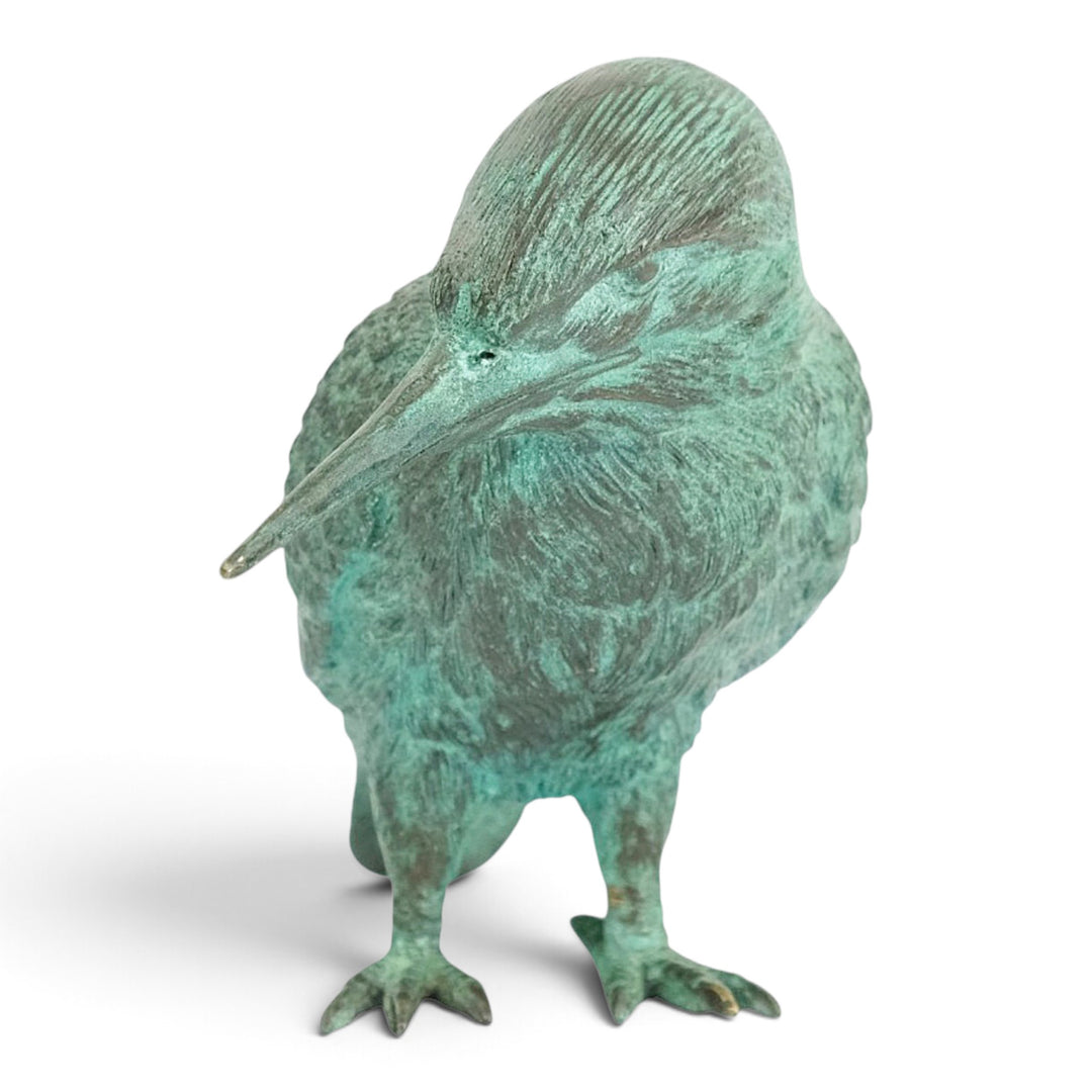 Bronze Sculpture of a Kingfisher