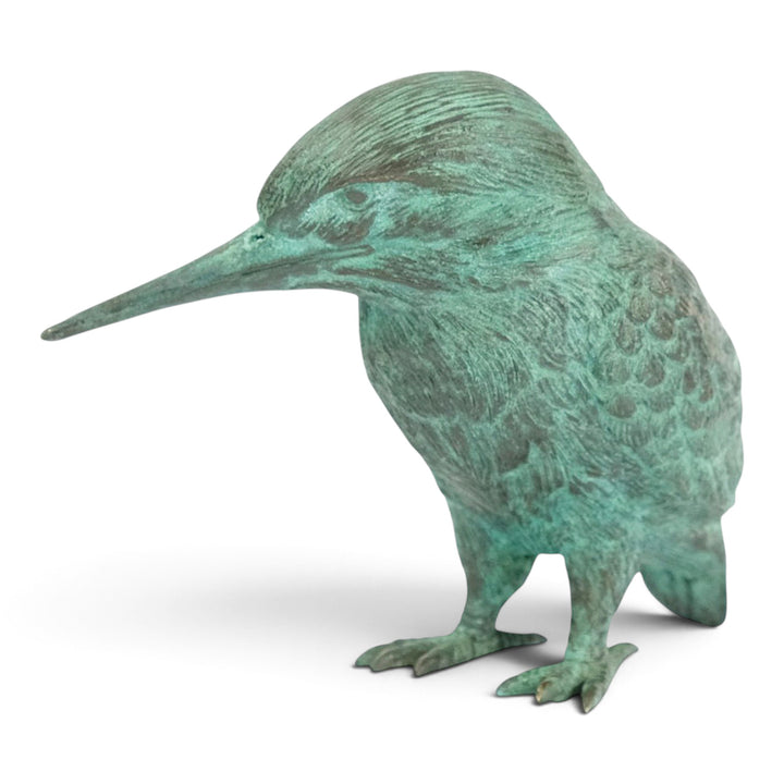 Bronze Sculpture of a Kingfisher