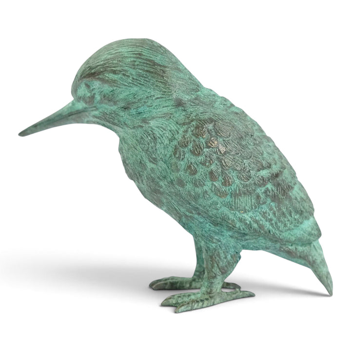 Bronze Sculpture of a Kingfisher
