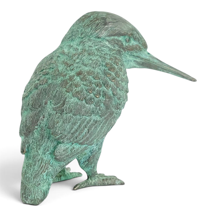 Bronze Sculpture of a Kingfisher