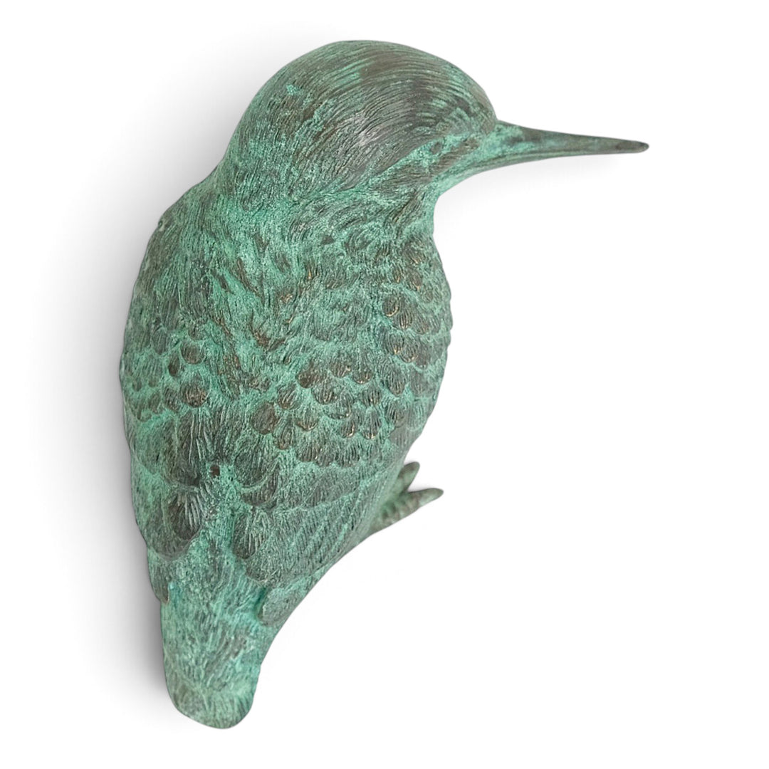 Bronze Sculpture of a Kingfisher