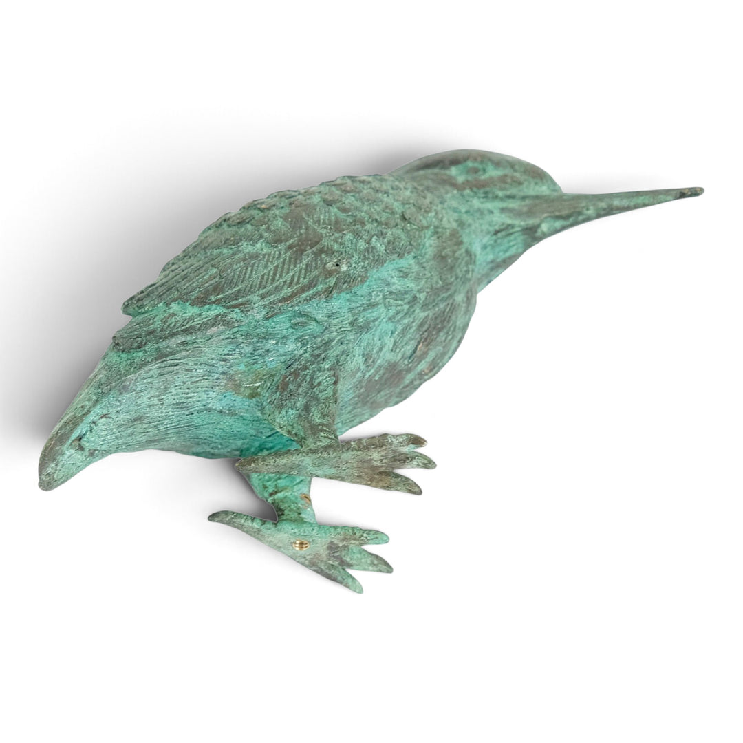 Bronze Sculpture of a Kingfisher