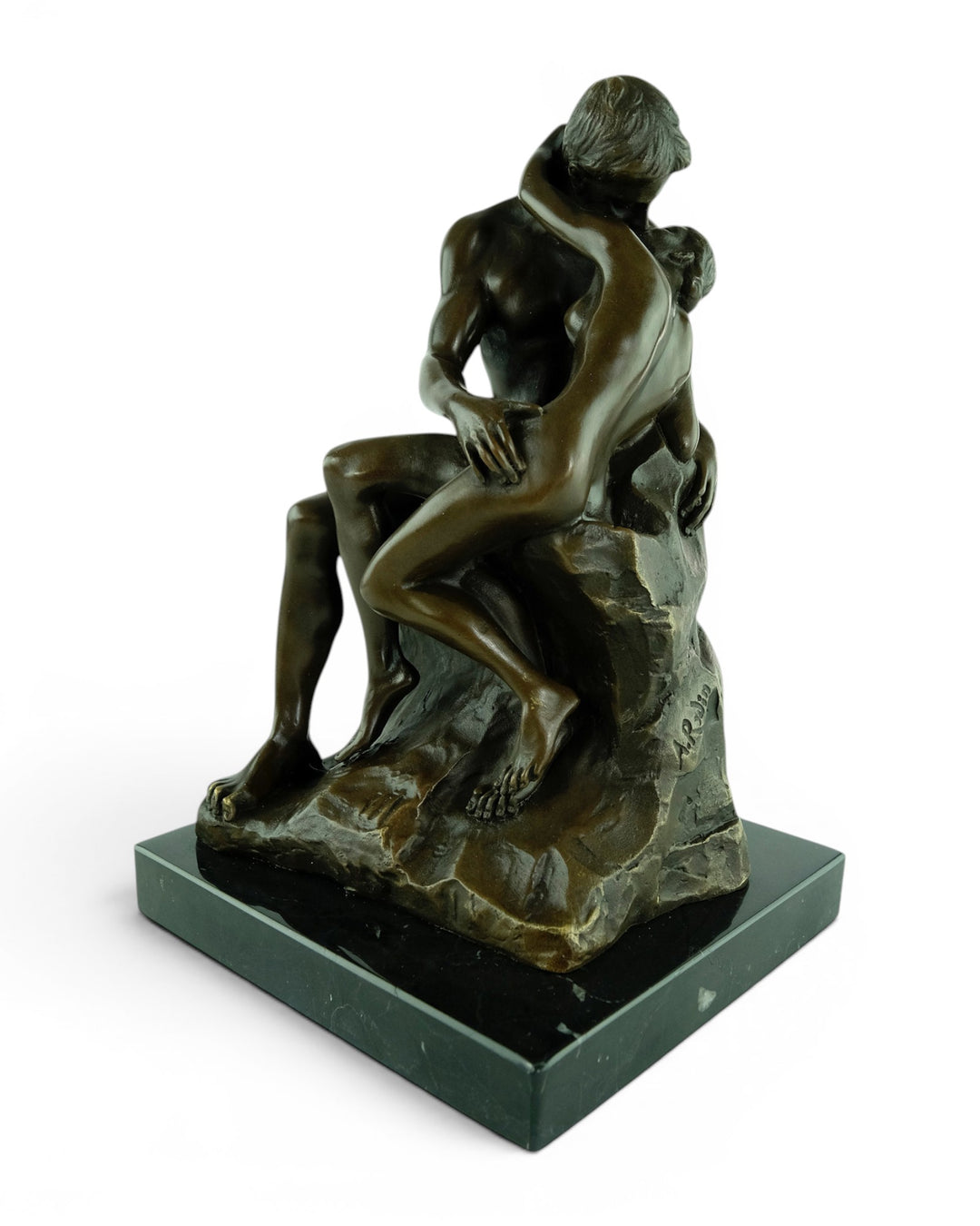 Bronzen beeld "Le Baiser“ naar Rodin