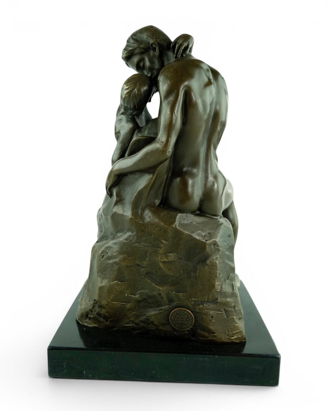 Bronzen beeld "Le Baiser“ naar Rodin