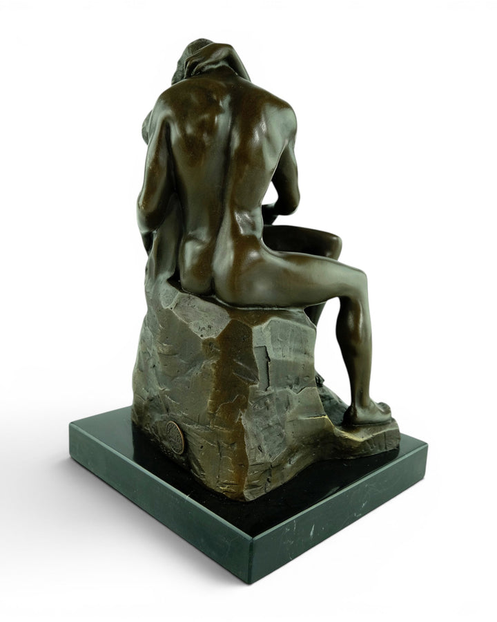 Bronzen beeld "Le Baiser“ naar Rodin