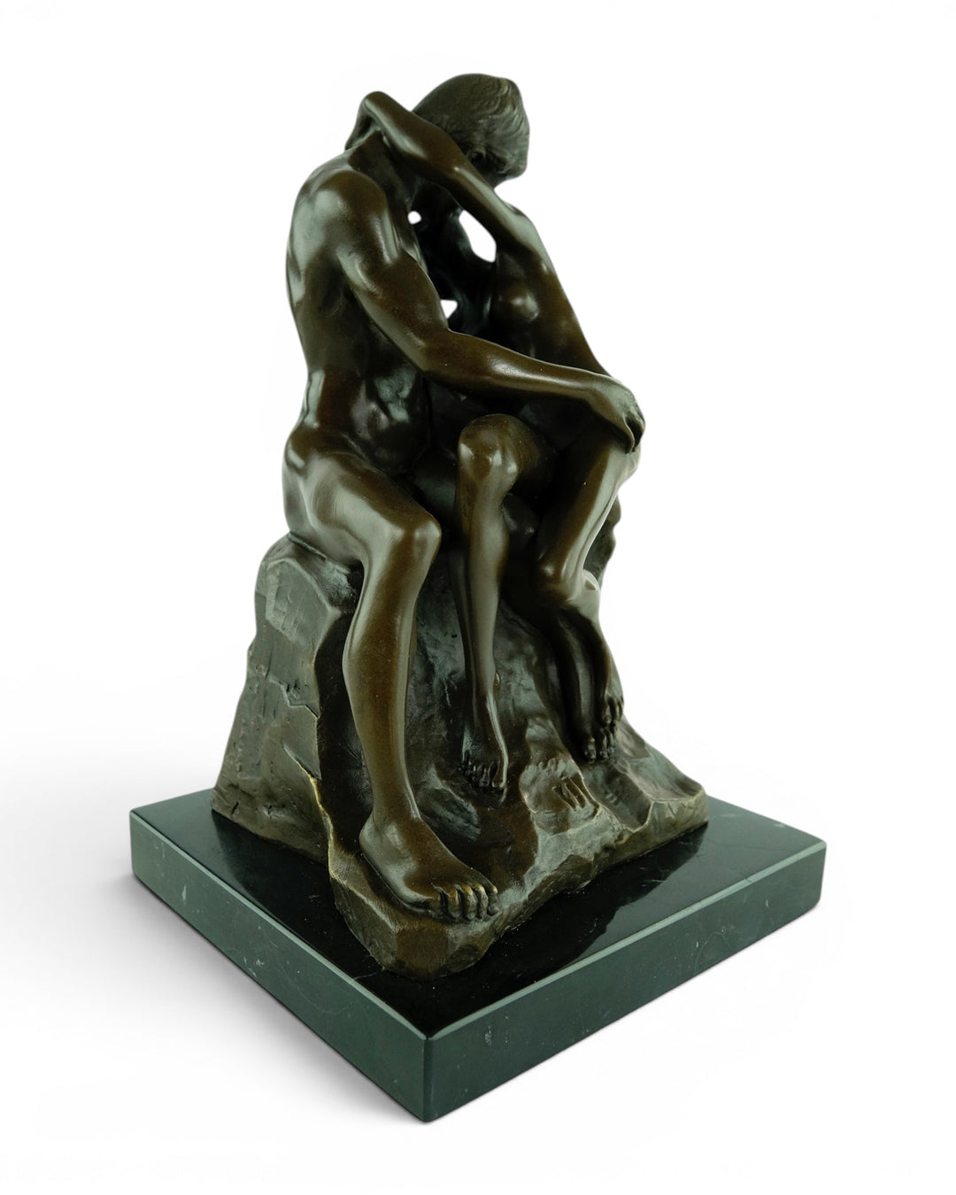 Bronzen beeld "Le Baiser“ naar Rodin