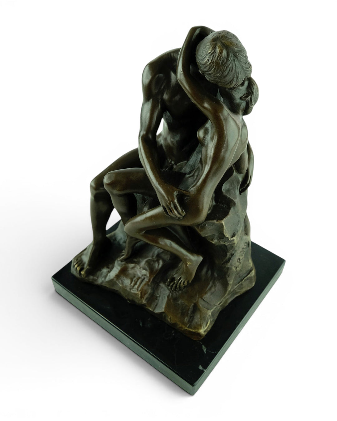 Bronzen beeld "Le Baiser“ naar Rodin