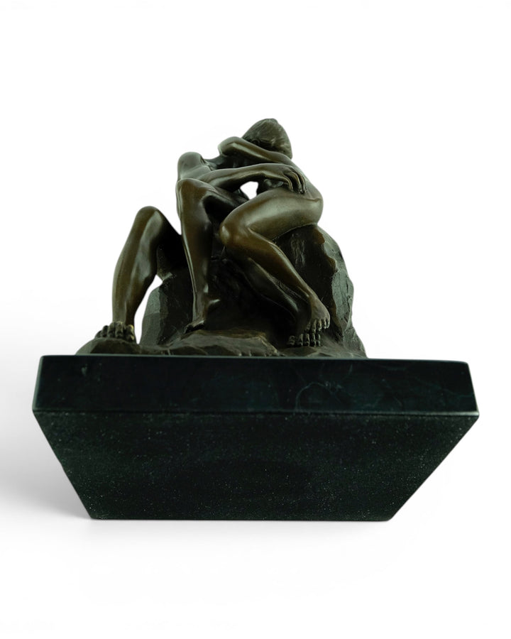 Bronzen beeld "Le Baiser“ naar Rodin