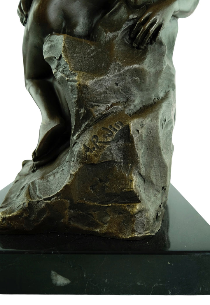 Bronzen beeld "Le Baiser“ naar Rodin