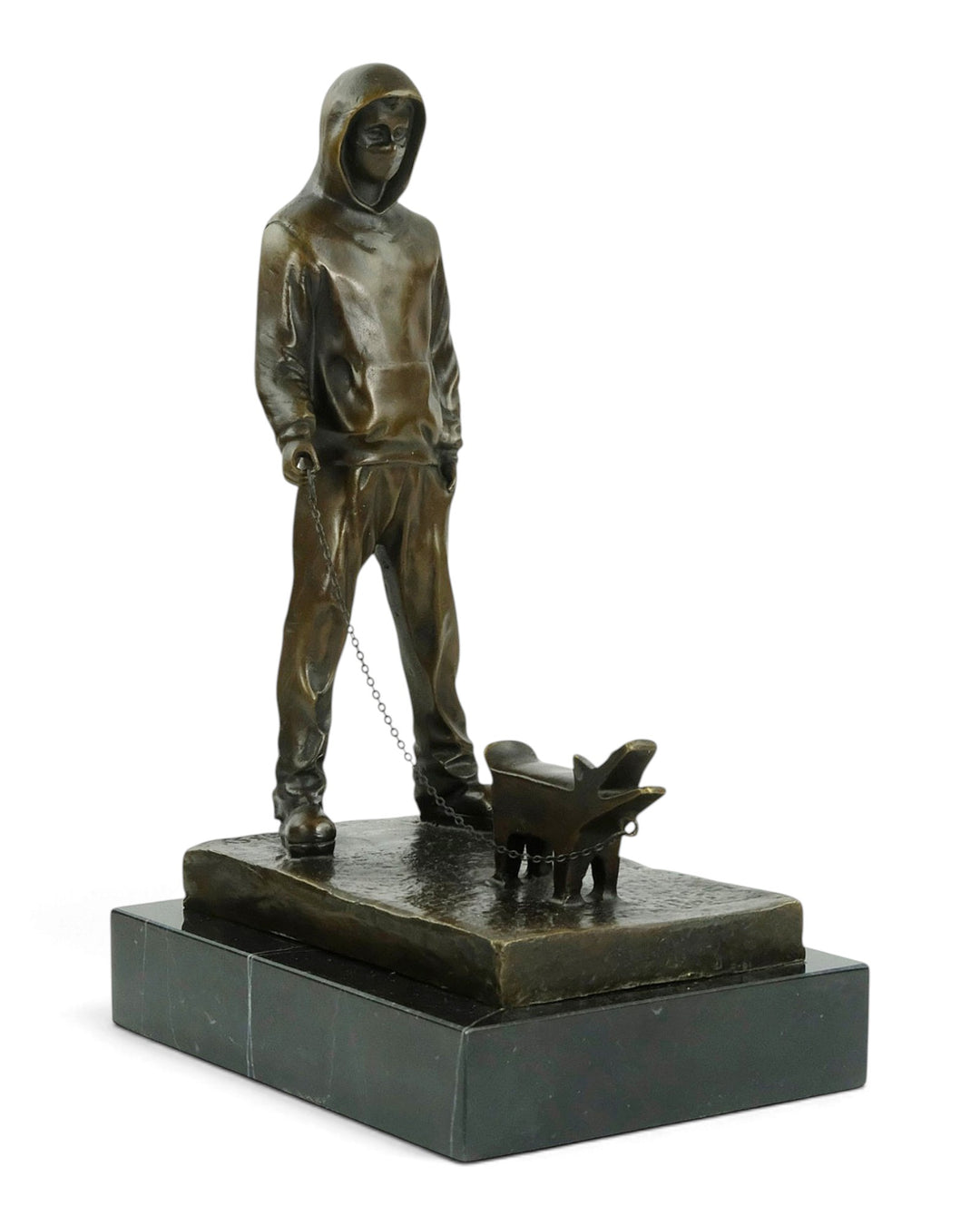 Bronze Sculpture of Choose Your Weapon after Banksy