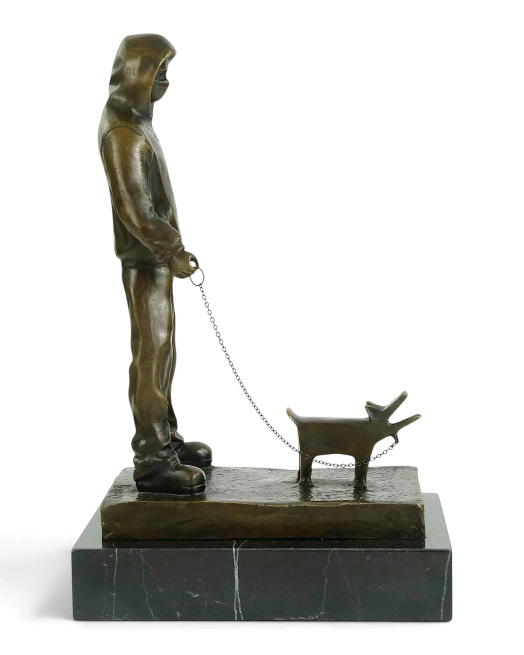 Bronze Sculpture of Choose Your Weapon after Banksy