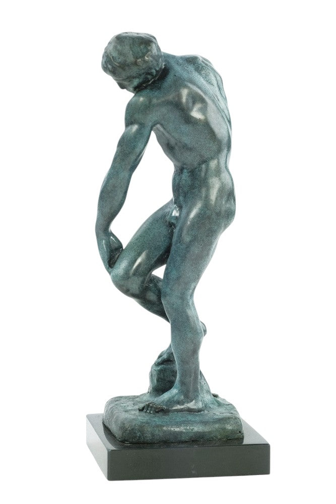 Bronze sculpture of Adam after Rodin