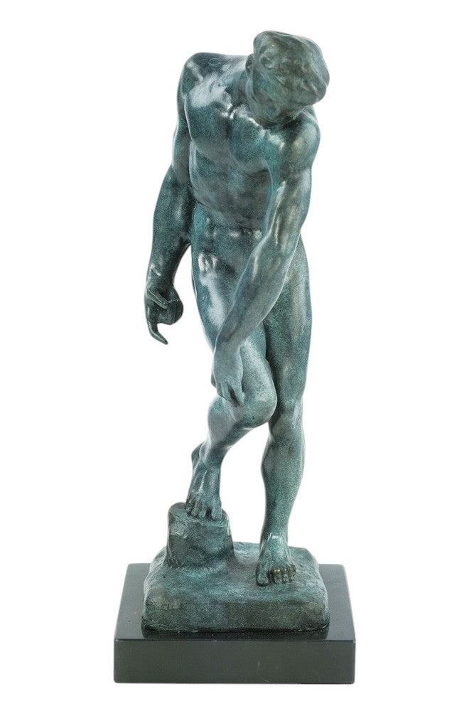 Bronze sculpture of Adam after Rodin