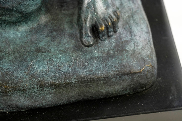 Bronze sculpture of Adam after Rodin