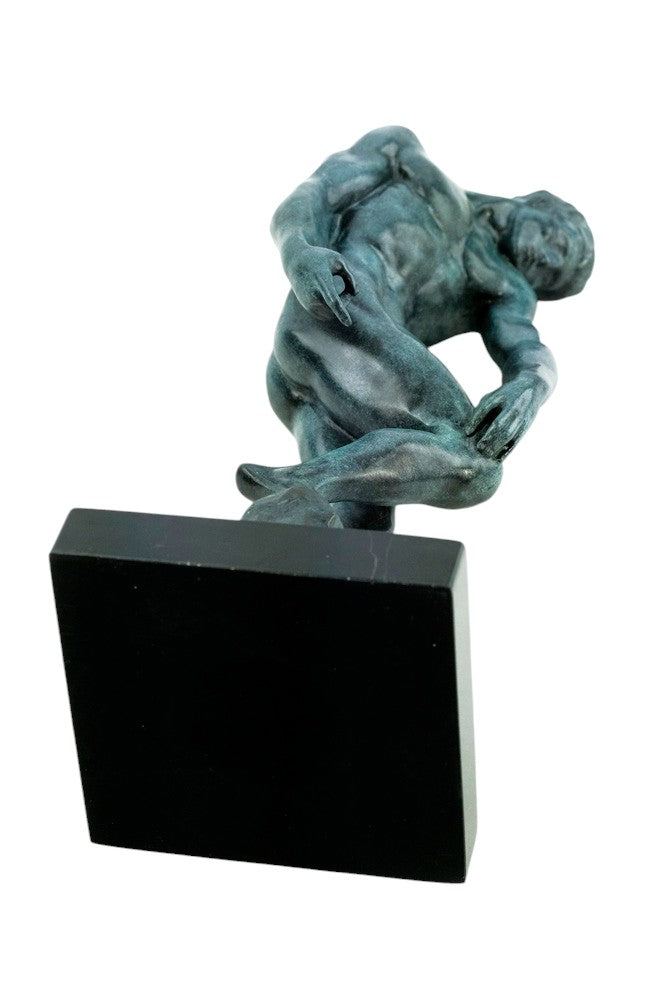 Bronze sculpture of Adam after Rodin