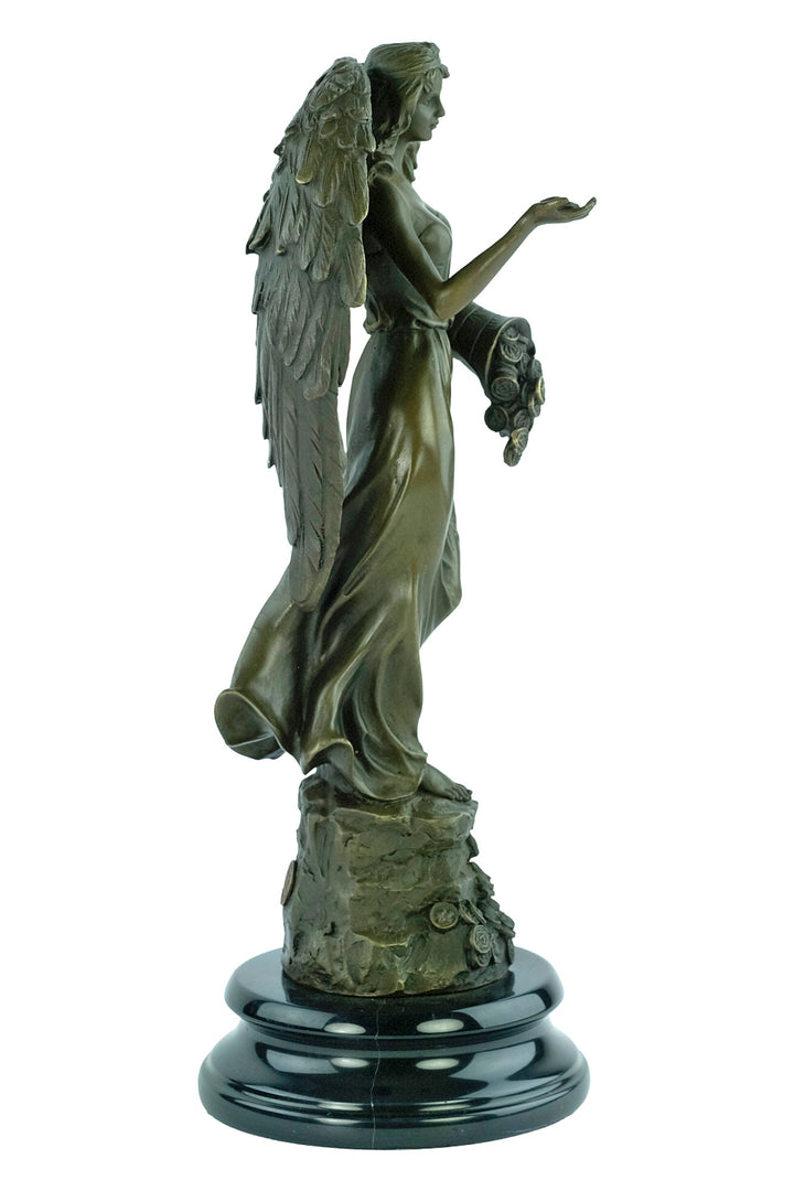 Bronze sculpture of the Roman goddes Fortuna