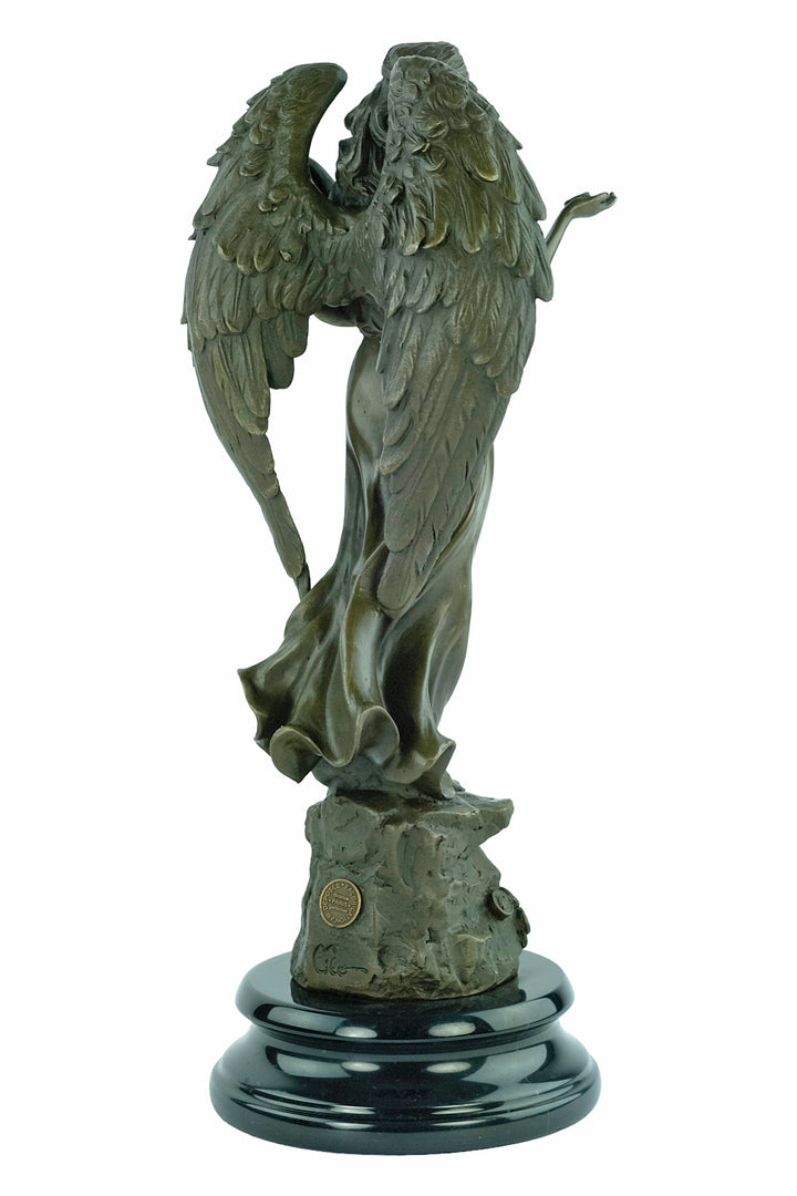 Bronze sculpture of the Roman goddes Fortuna