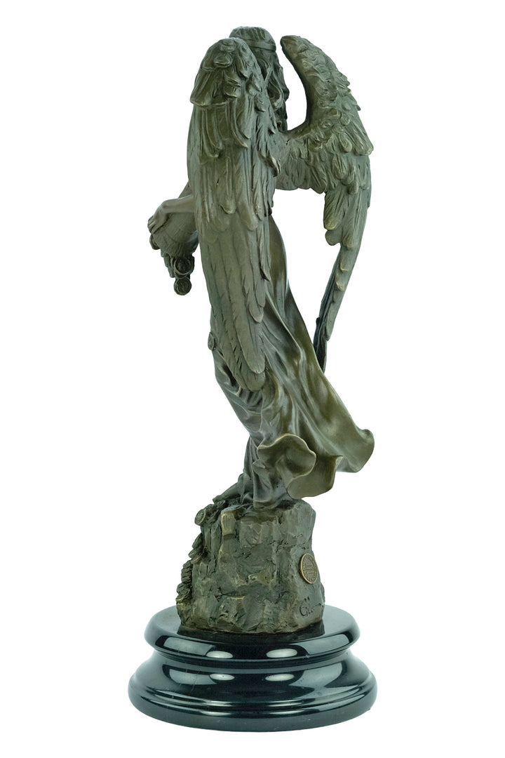 Bronze sculpture of the Roman goddes Fortuna