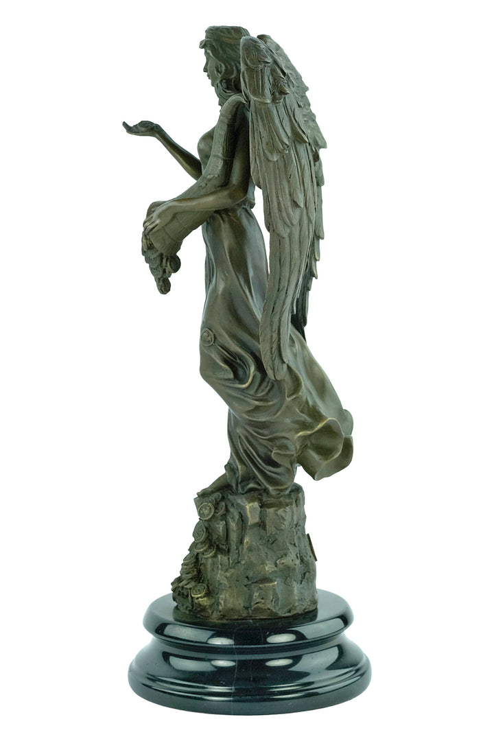 Bronze sculpture of the Roman goddes Fortuna