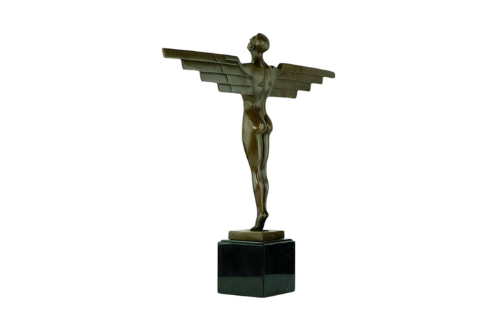 Bronze sculpture of Icarus in Art Deco style