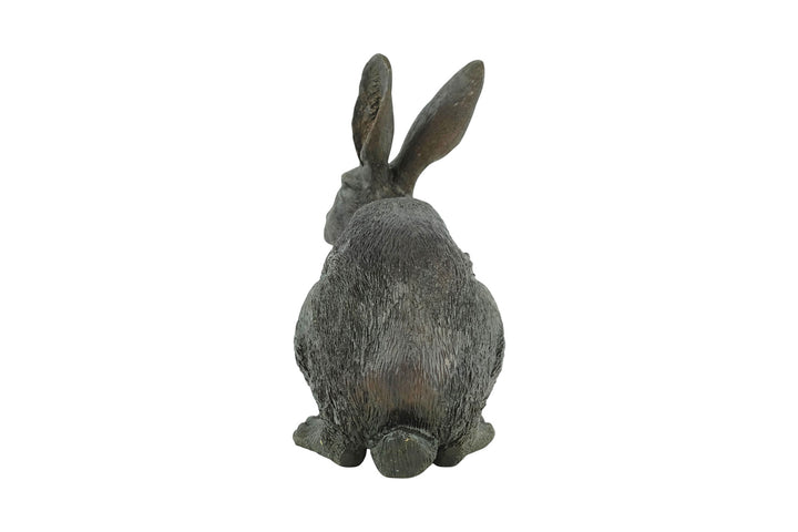 Bronze sculpture of a hare