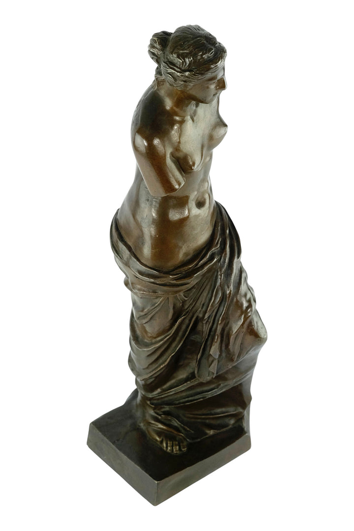 Antique bronze sculpture of the Venus by Milo